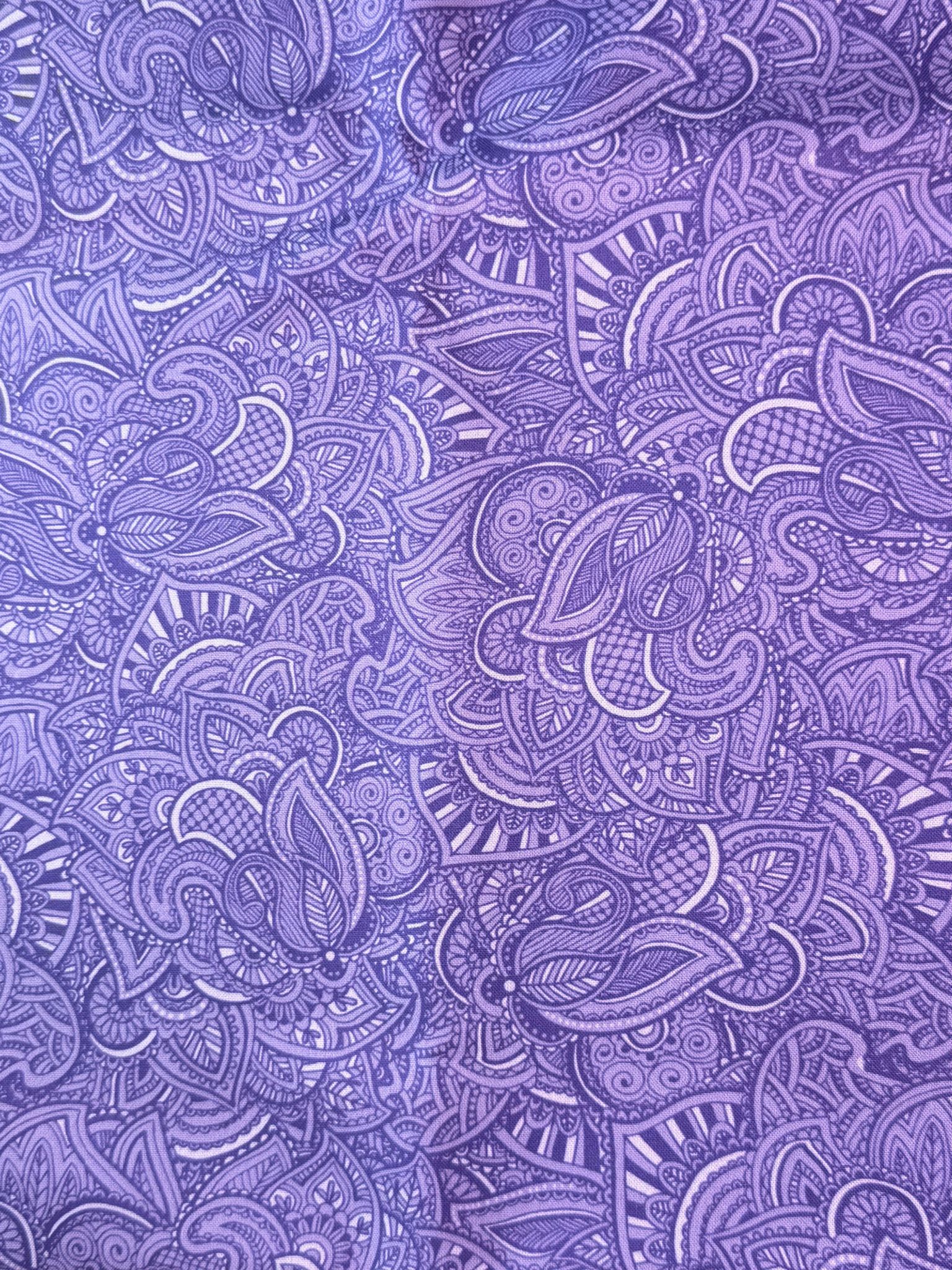 Sourizen – tissu  housse Sourizen - motif indien violet -  ergonomique - tms – accessoire de bureau - Nuage Serein