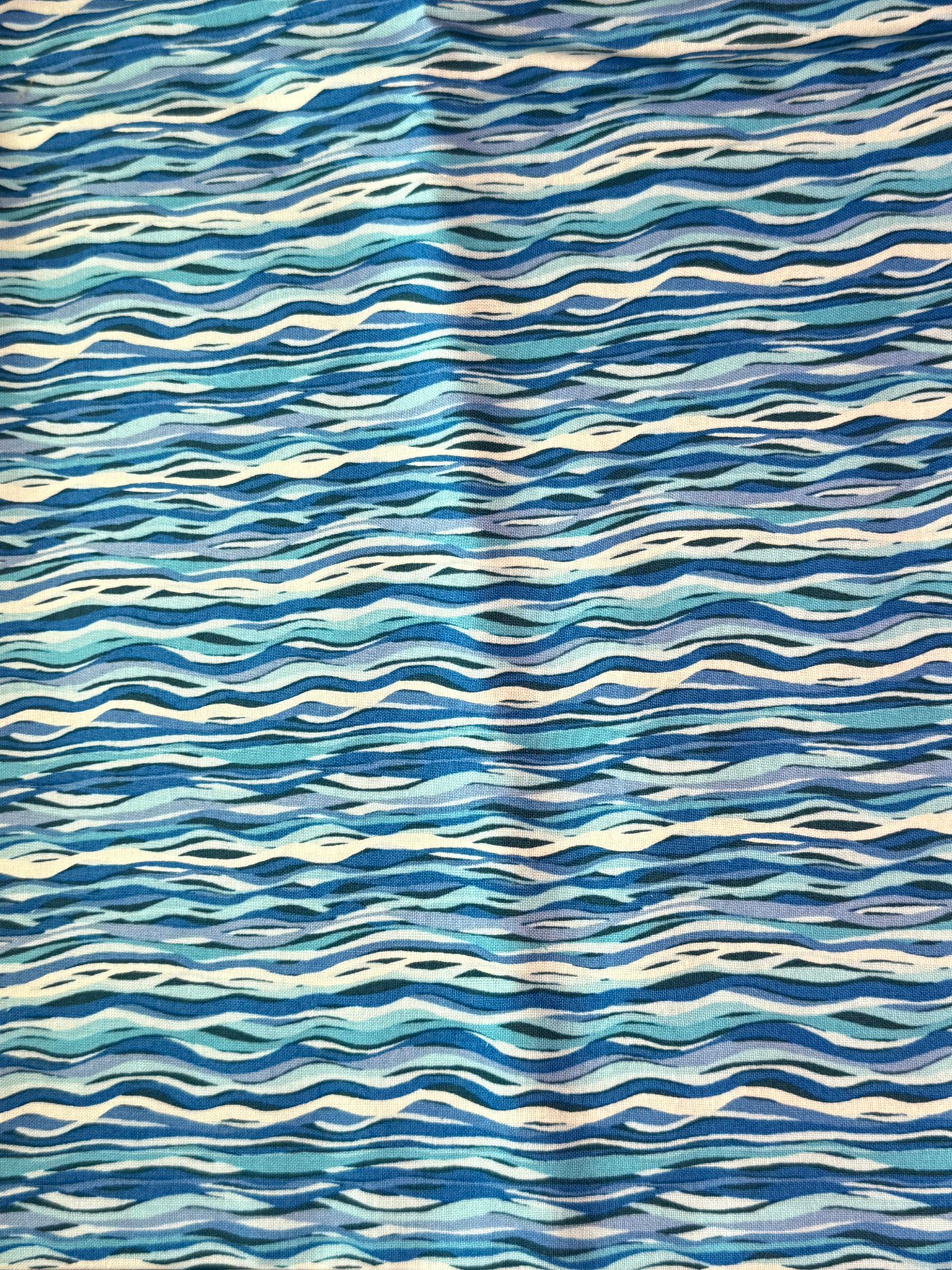 Sourizen – tissu  housse Sourizen wave bleu -  ergonomique - tms – accessoire de bureau - Nuage Serein