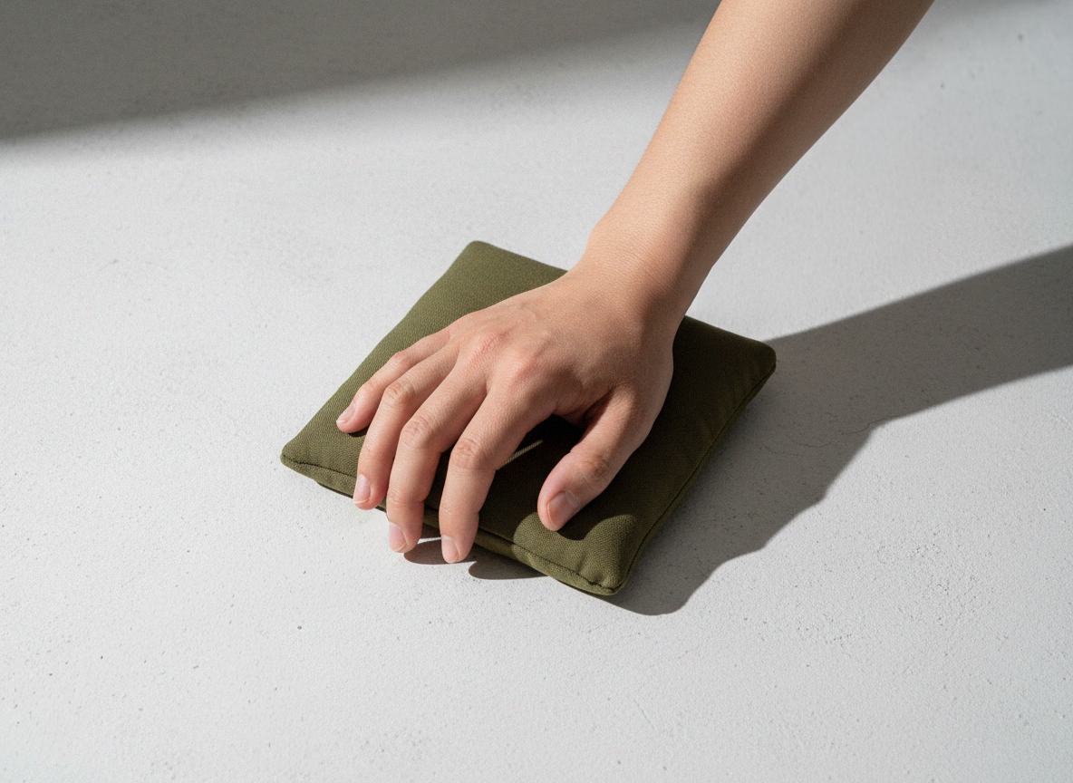 Sourizen - Repose-Poignet Lesté et Apaisant | Graines de Lin et Lavande | Pour Adultes